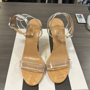 *NEW* Aquazurra Minimalist Wedge size 38